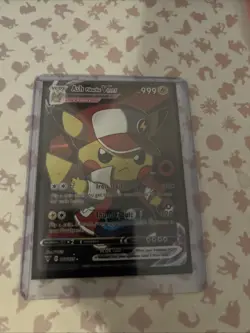Ash’s Pikachu Fan Art Pokemon Card! - Image 1