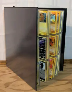 Binder Lot Pokemon TCG Cards Mid 2000's Vintage WOTC Bundle Common Lp-Dmg - Image 1