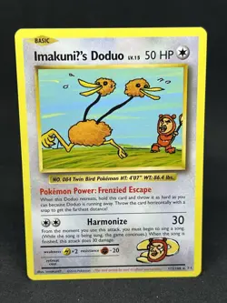 XY - Evolutions #112/108 ImakuniU's Doduo Pokemon Card - Image 1