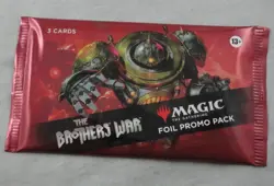 Magic The Gathering The Brothers' War Foil Promo Pack MTG (3 Cards) Brosther's - Image 1