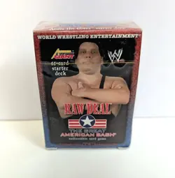 WWE Wrestling RAW DEAL Andre the Giant Great American Bash Card Deck Sealed 2006 - Image 1