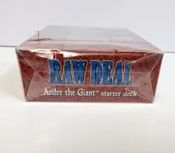 WWE Wrestling RAW DEAL Andre the Giant Great American Bash Card Deck Sealed 2006 - Image 2