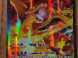 Pokemon TCG Charizard EX XY121 Black Star Promo Full Art Holo Card 2016 Sleeved - Image 3
