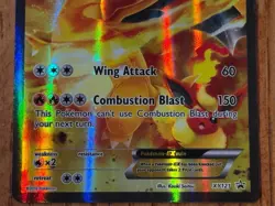 Pokemon TCG Charizard EX XY121 Black Star Promo Full Art Holo Card 2016 Sleeved - Image 4