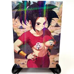 Dragon Ball Z Kefla Sexy Hot Anime Waifu Girl Doujin Lewd Goddess Story Art Card - Image 1