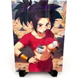 Dragon Ball Z Kefla Sexy Hot Anime Waifu Girl Doujin Lewd Goddess Story Art Card - Image 2