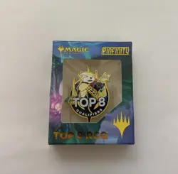 MTG Magic the Gathering RCQ Top 8 Pin - Ral, Crackling Wit Pinfinity Otter Rare - Image 1