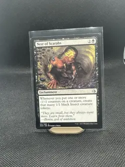 MTG Nest of Scarabs Amonkhet, Near Mint Condition EDH - Image 1