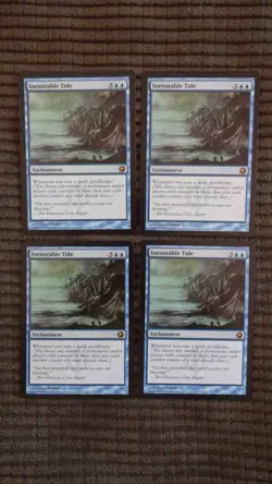 Magic: the Gathering / MtG Inexorable Tide x4 Scars of Mirrodin - Image 1