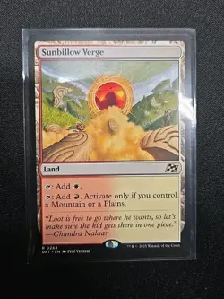 x1 Sunbillow Verge DFT Aetherdrift MTG 264 RARE M/NM 1x - Image 1