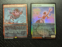 MTG Guide of Souls & Goblin Bombardment - ECL Store Championship Promos - Image 1