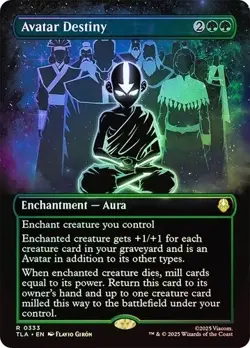 MTG FOIL Avatar Destiny - Avatar: The Last Airbender #333 - Image 1