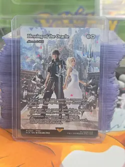 Blessing of the Oracle - Akroma's Will Showcase Final Fantasy NM MTG - Image 1
