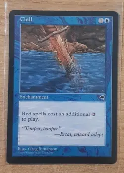 1997 MAGIC THE GATHERING TEMPEST CHILL TD25 - Image 1