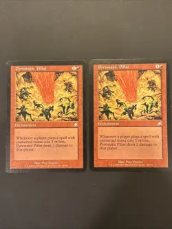2x Pyrostatic Pillar Scourge MTG Magic the Gathering LP - Image 1