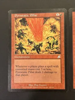 2x Pyrostatic Pillar Scourge MTG Magic the Gathering LP - Image 2