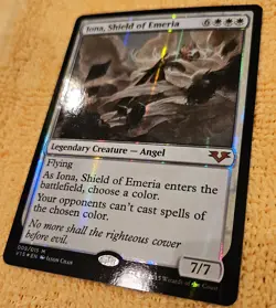Iona, Shield of Emeria FOIL NM Near Mint MtG From the Vault: Angels V15 009/015 - Image 4