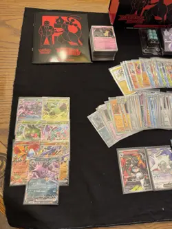 Destined Rivals Pokemon TCG ETB 300+ Card Lot With Sealed Promo! Free Ship! - Image 3