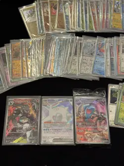 Destined Rivals Pokemon TCG ETB 300+ Card Lot With Sealed Promo! Free Ship! - Image 4