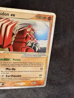 Pokemon TCG Groudon ex Black Star Promo 038 Holo Rare - Image 3