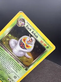 Pokemon TCG Dark Arbok 2/82 Team Rocket Holo - Image 3