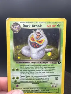 Pokemon TCG Dark Arbok 2/82 Team Rocket Holo - Image 4