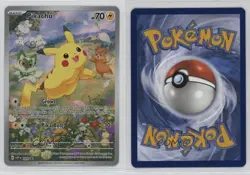 Pikachu (Paldea Adventure Chest) Holo Pokemon Scarlet & Violet Black Star Promo - Image 3