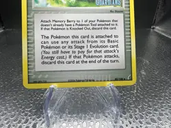 2008 Pokemon - Memory Berry Trainer 80/100 EX Crystal Guardians Holo Stamped LP - Image 4
