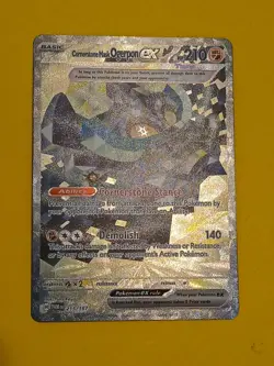 Pokemon Twilight Masquerade Cornerstone Mask Ogerpon ex 215/167 SIR Secret Rare - Image 2