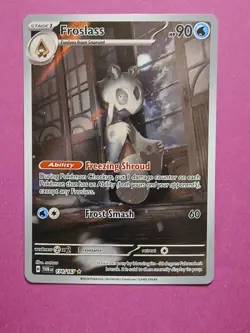 Pokemon Scarlet & Violet Twilight Masquerade Froslass 174/167 Illustration Rare - Image 1