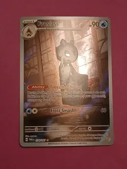 Pokemon Scarlet & Violet Twilight Masquerade Froslass 174/167 Illustration Rare - Image 3