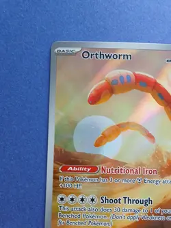 Pokemon Scarlet & Violet Paldea Evolved Orthworm 224/193 Illustration Rare - Image 2