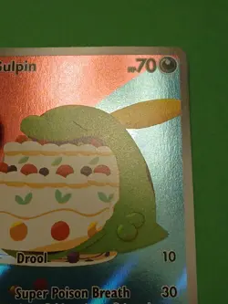Pokemon Scarlet & Violet Stellar Crown Gulpin 154/142 Illustration Rare - Image 5