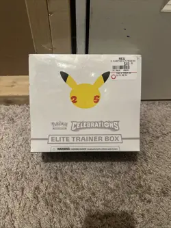 Pokemon Celebrations TCG Elite Trainer Box ETB Pokemon SEALED - Image 1