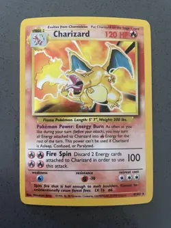 Pokemon 1999 Charizard Base Set Holo Rare 4/102!! - Image 1