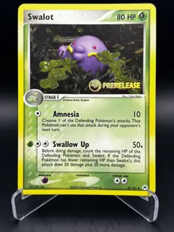 Swalot Prerelease 50/101 Hidden Legends Promo Nintendo Pokemon TCG LP - Image 1