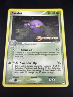 Swalot Prerelease 50/101 Hidden Legends Promo Nintendo Pokemon TCG LP - Image 3