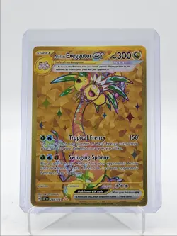 ALOLAN EXEGGUTOR EX 2024 POKEMON SURGING SPARKS HYPER RARE 248/191 Q5542 - Image 1