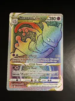 Mewtwo VSTAR (Secret) 079/078 Pokemon GO Holo - Image 1