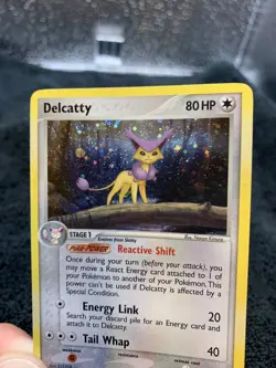Delcatty - 4/92 EX Legend Maker Pokemon Holo Rare NM/LP - SWIRLSU - Image 3