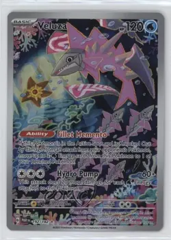 Veluza Illustration Rare Pokemon Scarlet & Violet Paradox Rift PAR #192 - Image 1