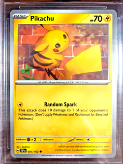 Pikachu Regular Common #051 - BGS GEM MINT 9.5 - Temporal Forces - Pokemon TCG - Image 5