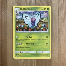 2017 Pokemon Sun & Moon 003/149 3/149 Non-Holo RARE Butterfree NM - Image 1