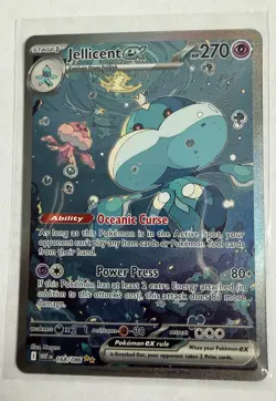 Jellicent ex 168/086 Special Illustration Rare Pokemon TCG White Flare SIR - Image 1