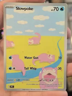 Slowpoke Pokemon TCG POCKET Illustration Rare *SEE DESC* - Image 1