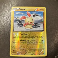 Plusle 39/108 Pokemon TCG Dark Explorers Reverse Holo Common LP - Image 1