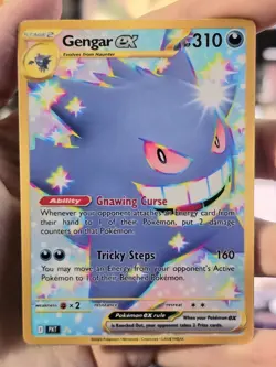 Gengar EX Pokemon TCG POCKET Shiny Ultra Rare Full Art *SEE DESC* - Image 1