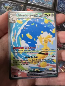 Gholdengo EX Pokemon TCG POCKET Special Illustration Rare *SEE DESC* - Image 1