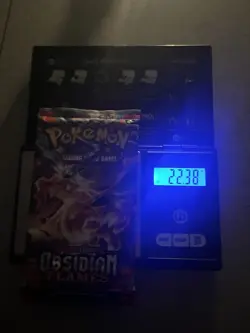 (VERY HEAVY) 22.38g Pokemon TCG Obsidian Flames Booster Pack (SEALED)✅ - Image 1