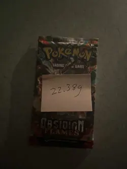 (VERY HEAVY) 22.38g Pokemon TCG Obsidian Flames Booster Pack (SEALED)✅ - Image 3